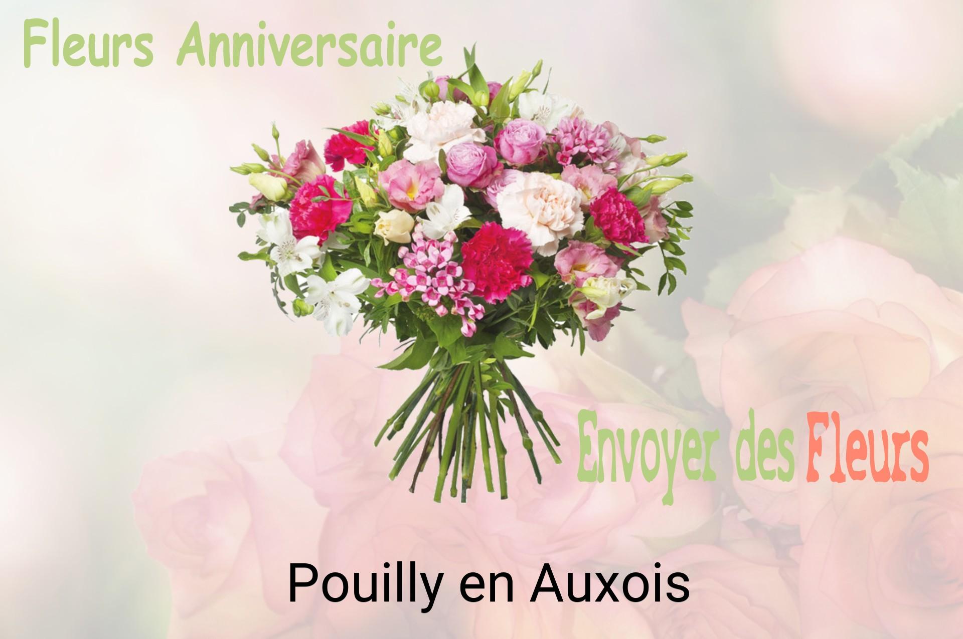 Bouquet de fleurs d’anniversaire livré à Pouilly-en-Auxois